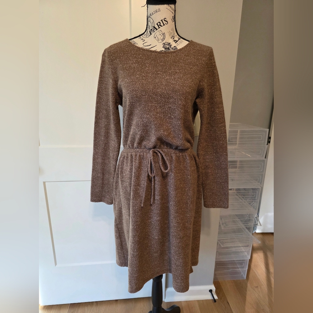 Fall Brown Knit Dress-NWT
